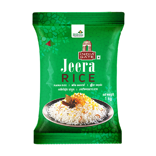 Buy India Gate Rice/Chawal Jeera 1 kg online from shops near you LoveLocal