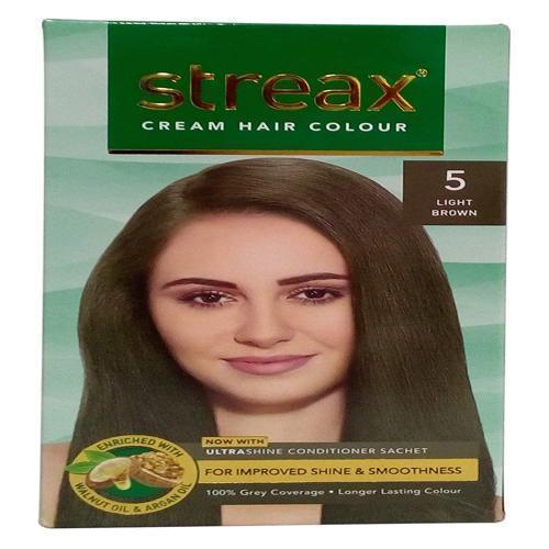 Buy Streax Light Brown 5 Hair Colour online from shops near you LoveLocal
