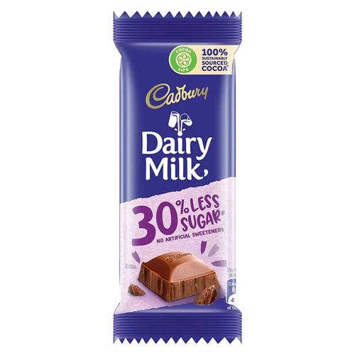 Buy Cadbury Dairy Milk 30 Less Sugar Chocolate Bar online from shops