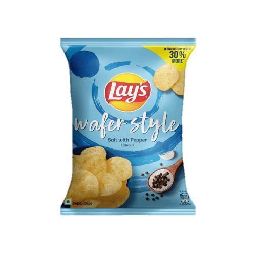 Buy Lays Waffer Style Salt & Pepper Chips online from shops near you